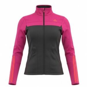 ADIDAS Jacket Marathon 10 ClimaLite Activewear Full Zip Womens S Athletic‎